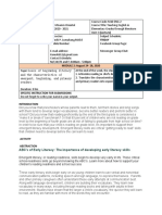 Goals of Beginning Literacy and The Characteristics of Emergent, Beginning, and Primary Readers