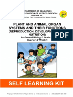 Plant and Animal Organ Systems and Their Functions: (Reproduction, Development, and Nutrition)