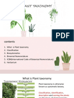 presentation1.PLANT TAXONOMY