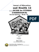 P E and Health 12: Exercise For Fitness (Cheerdance)
