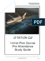 C525A Pre-Attendance Study Guide