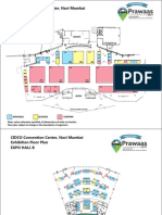 CIDCO Convention Center, Navi Mumbai Exhibition Floor Plan: Toilets