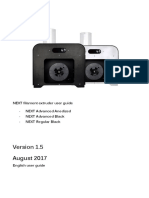 August 2017: NEXT Filament Extruder User Guide NEXT Advanced Anodized NEXT Advanced Black NEXT Regular Black