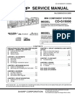 Service Manual: CD-G15000 CP-G15000S