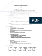 SEMI-detailed Lesson Plan. P.E