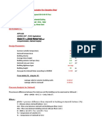 01-Pressurization Fan Calculation Sheet