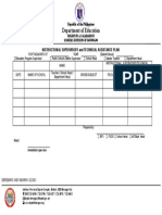 DEPEDBATS - CID - F - 002 - Instructional Supervisory and Technical Assistance Plan