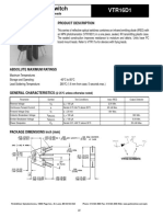 Reflective Optoswitch: VTR16D1