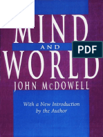 Mind and World - John McDowell