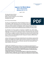 MTG Letter FBI - DOJ