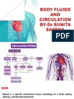 Body Fluids and Circulation by Dr. Sunita Saxena