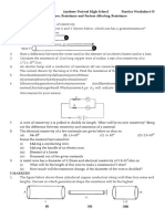 Ohms Law, Resistance and Factors Affecting Resistance