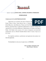 Notification For Sectorial Officers in RVM 2011
