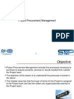 Project Procurement Management