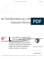 Digital Transformation by Lindsay Herbert: An Executive Summary - The Digital Transformation People