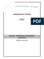 Social Sciences Geography (SSG302-22-AG) (Jul)