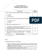 Tugas Tutorial 1 - Sociolinguistics