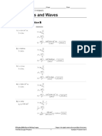 Vibrations and Waves: Additional Practice B