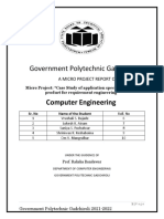 Micro-Project SEN 