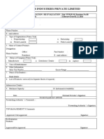 External Providers Evaluation Form