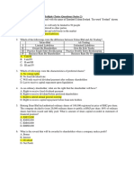 Senior 2 Topic Revision - MCQ Question (Series 2) Answer