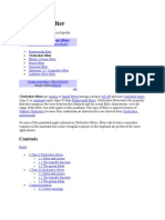 Chebyshev Filter: Linear Analog Electronic Filters