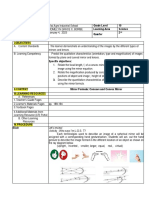 Lesson Plan On Mirror Formula