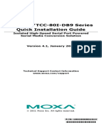 Moxa TCC 80 80i Series Qig v4.1