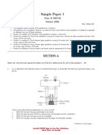 SC Sample Paper 1 Unsolved-Merged