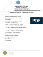 Career Guidance Culmination 2022 Program