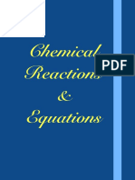 Handwritten Notes - Chemical Reactions and Equations - Chemical Handwritten
