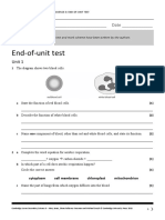 S8 - End-of-Unit 1 Test