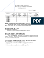 IPILAN ES Report On First Quarterly Assessment