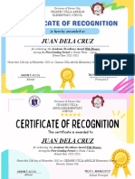 Award Certificates SY 2022-2023