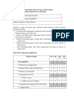 FIELD INSTRUCTIon Grade Ce