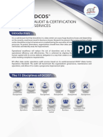 DCOS Audit Brochure