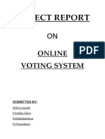 Online Voting System PDF