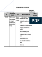 2023 Performance Monitoring and Coaching Form Vilma