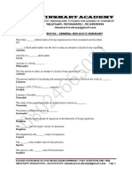 Bio102 General Biology II Summary