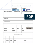 Smpling - Storage - Transportation - Installation Procedure