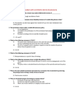 Variable Life Licensing Mock Exam