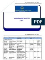 Risk Management Action Plan