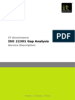 ISO 22301 Gap Analysis Service Description v2