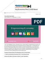 MCQ in Engineering Economics Part 2 ECE Board Exam