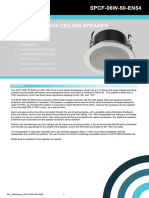 SPCF 06W 50 EN54 Datasheet