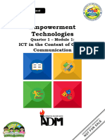 Empowerment Technologies Module 1