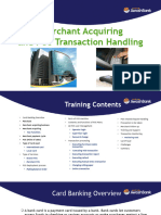 Merchant Acquiring (POS) Training Manual