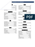 Gulfstream G-IV SP Checklist