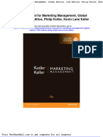 Solution Manual For Marketing Management Global Edition 15th Edition Philip Kotler Kevin Lane Keller