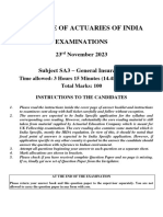 Institute of Actuaries of India: Examinations